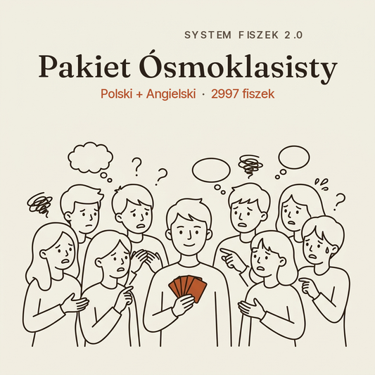 🎓 Kurs Ósmoklasisty: Pakiet Polski + Angielski